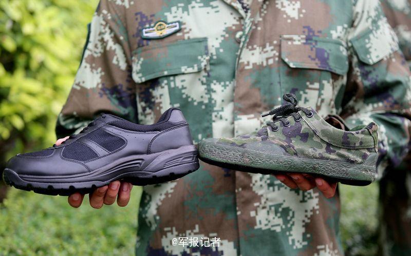 武警部队换发新07式作训鞋