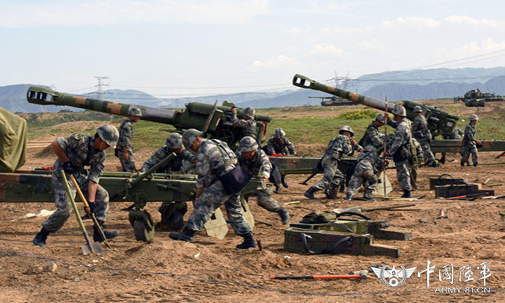 第38集团军某团实弹射击考核