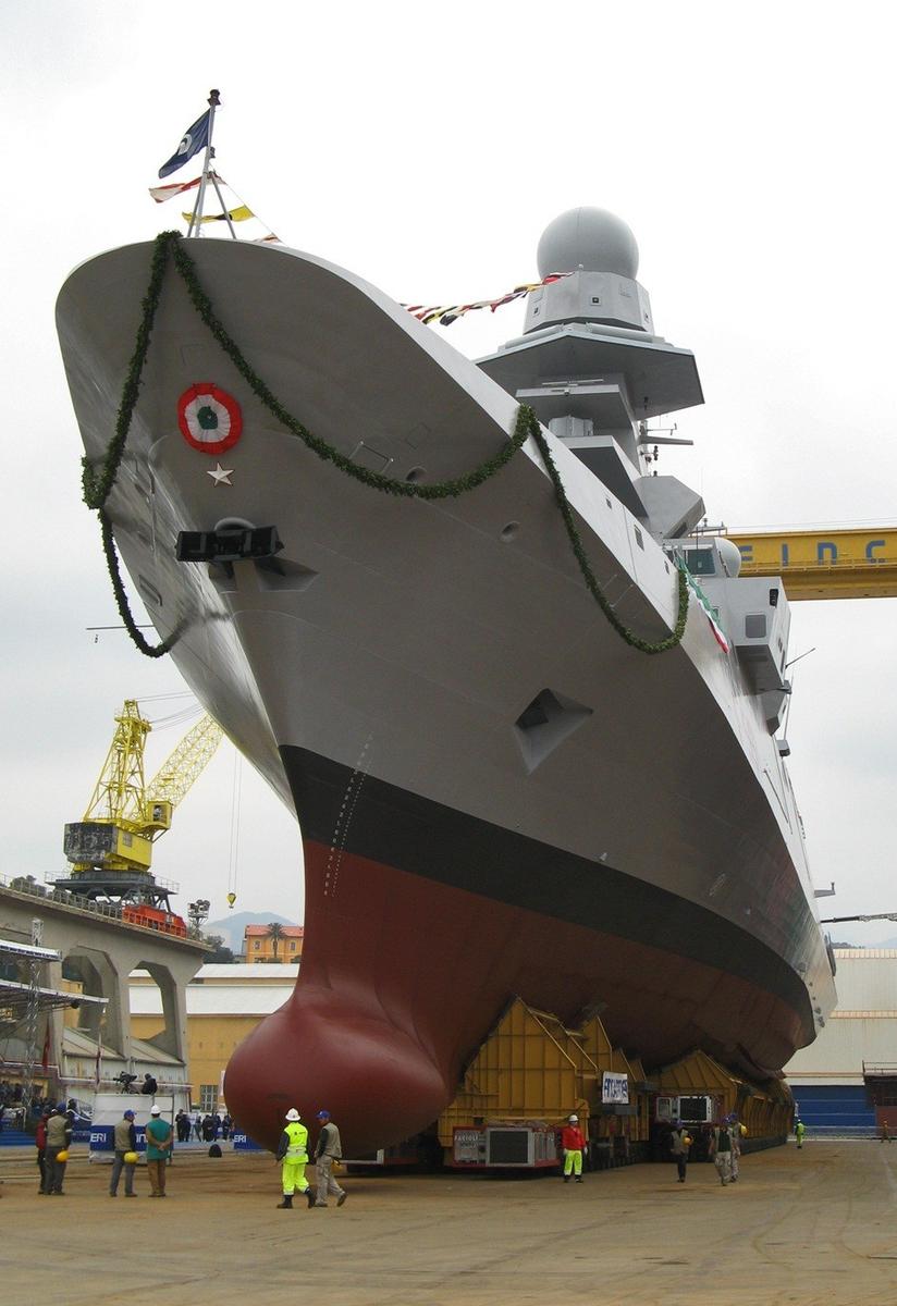 意大利7千吨护卫舰连造10艘