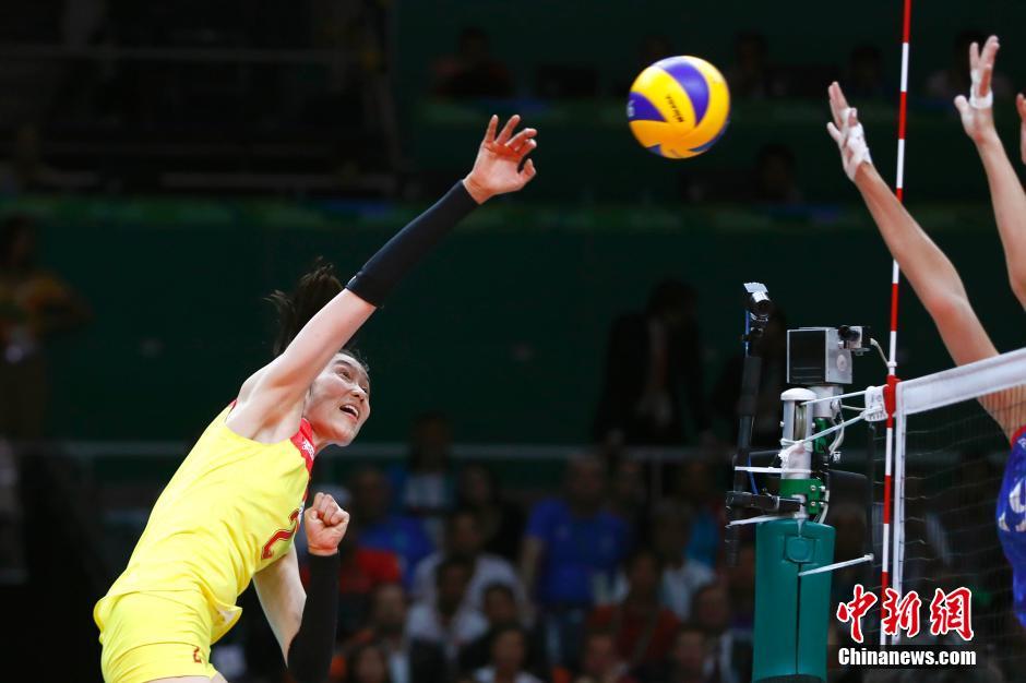 22 里约奥运女排决赛 中国队对阵塞尔维亚队