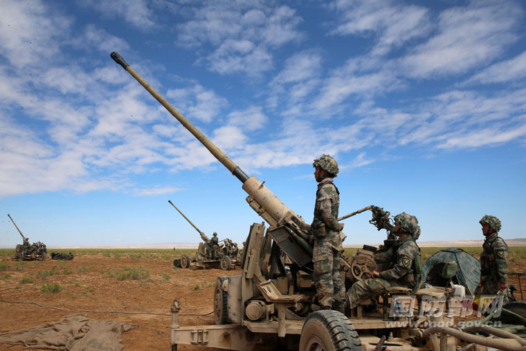 12 山丹演习 老37炮现在还在服役?