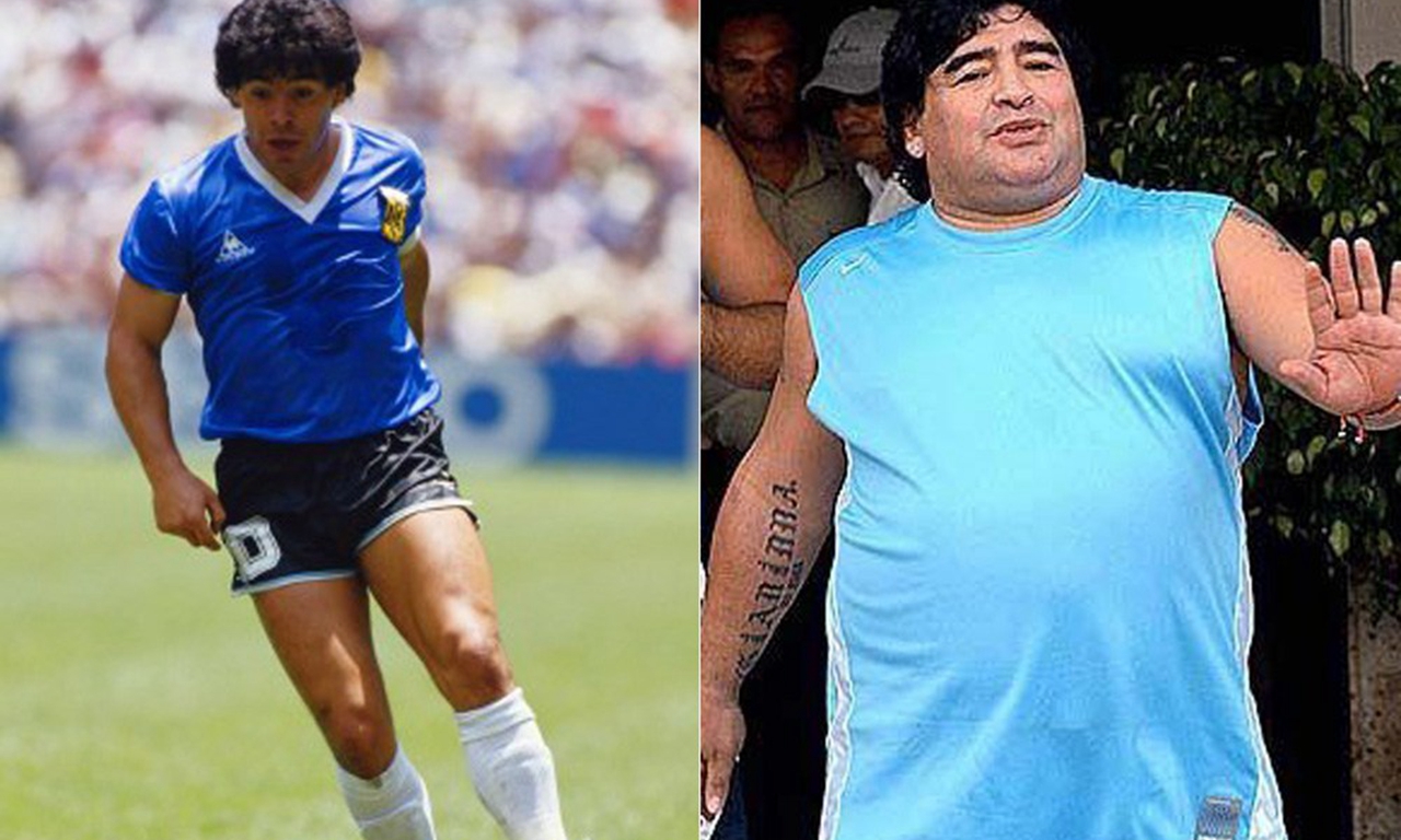 2005年,当马拉多纳出现在人们视野中时,他肥胖得让人认不出.