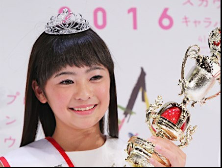 日本12岁小学生获艺人选秀大赛冠军被称小石原里美