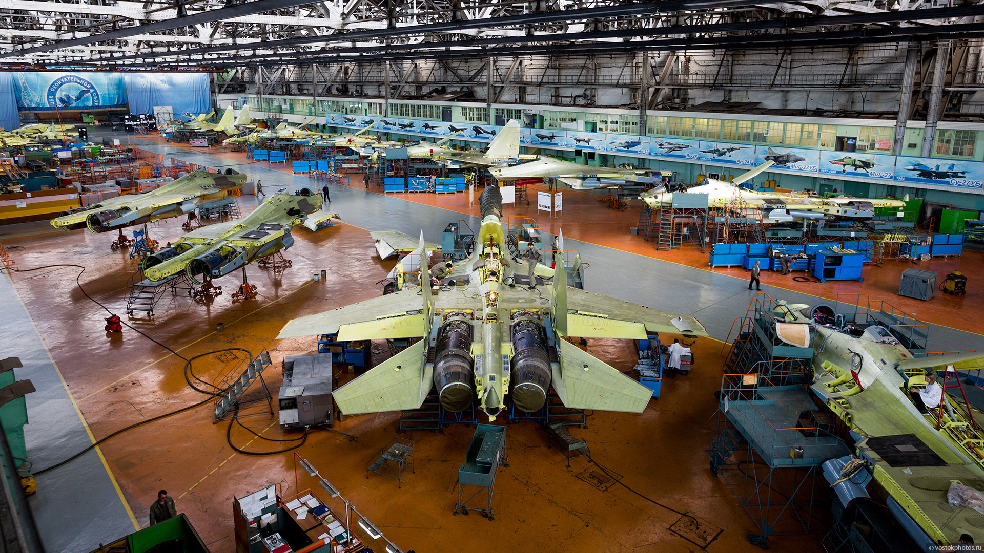 伊尔库茨克航空工厂是俄罗斯重要的军工厂之一,该工厂曾生产苏27战斗