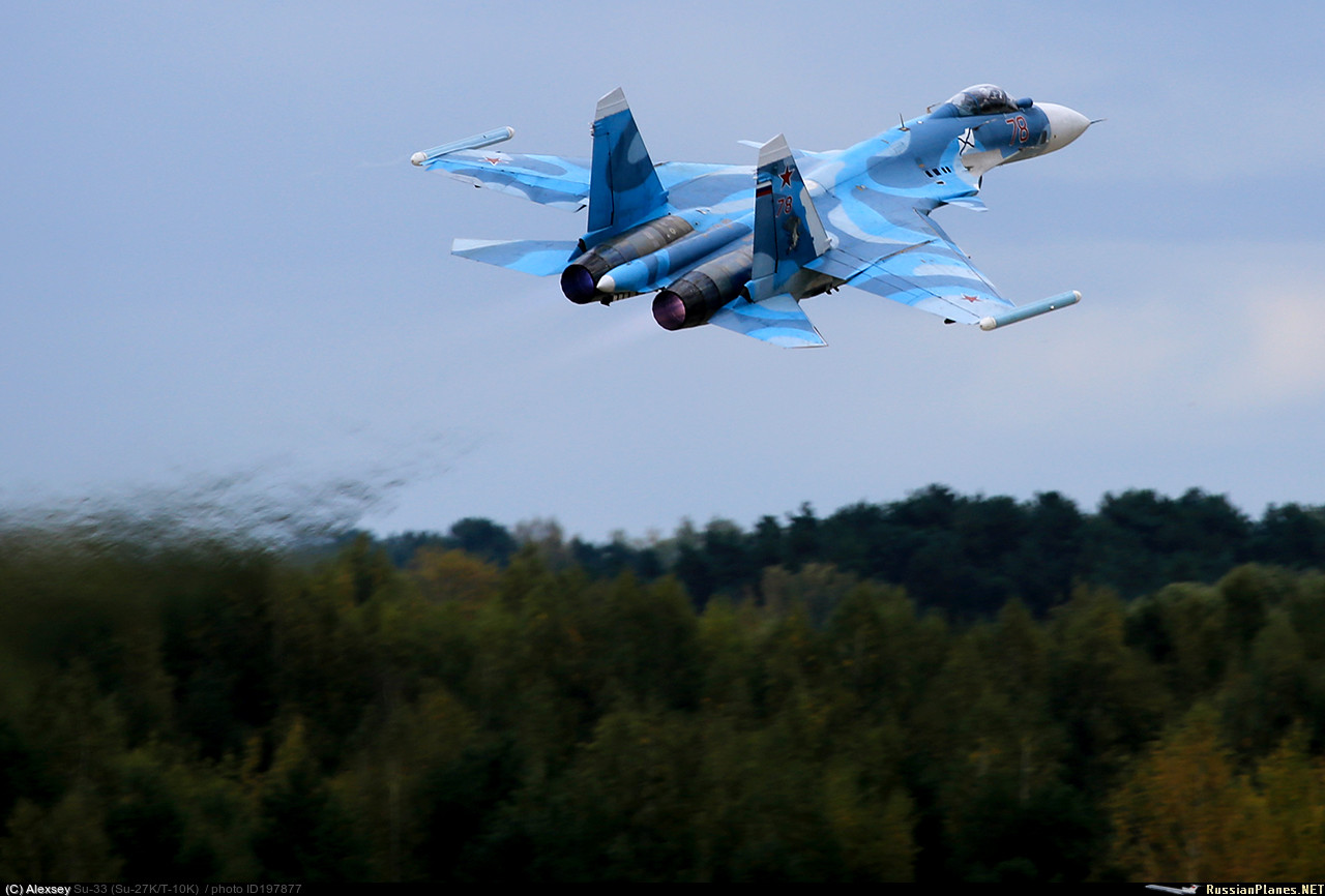 俄罗斯仅存苏33保养还不错