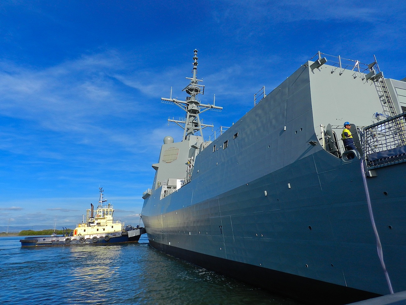 霍巴特级驱逐舰,是澳大利亚首艘防空驱逐舰.