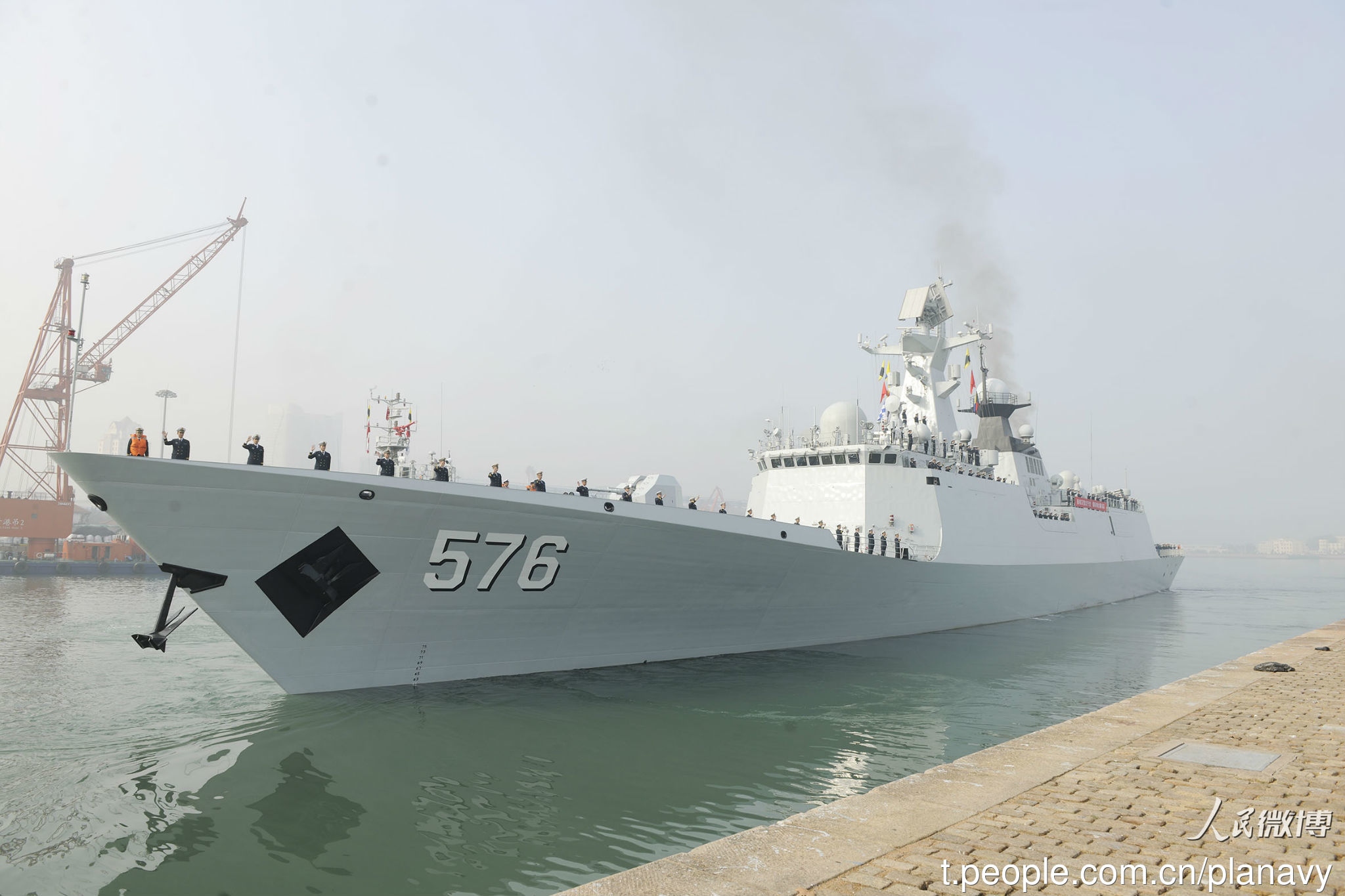 海军舰队启航 将访问新西兰