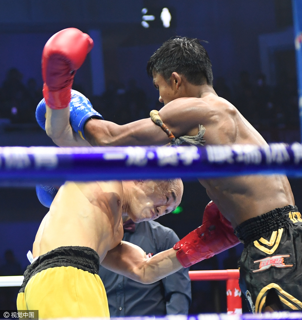 一龙胜播求引争议泰拳王赛后痛哭质疑比赛