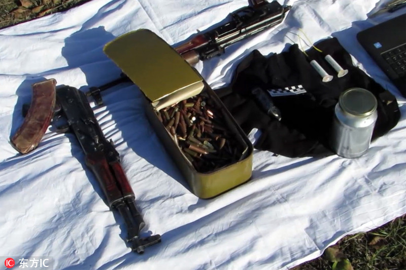 7 俄联邦安全局拘留5名与is相关组织成员 并缴获枪支弹药
