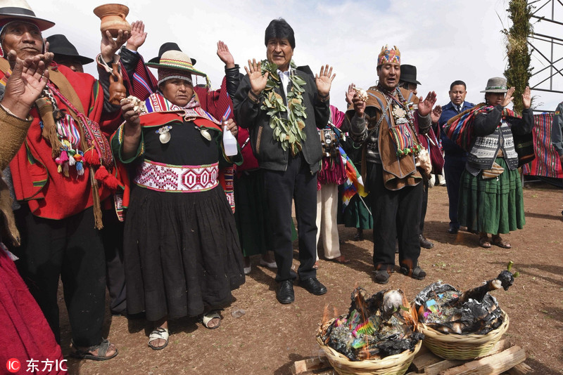 玻利维亚土著人图片