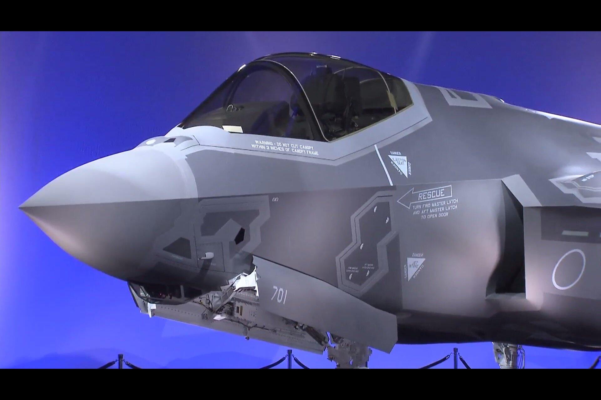 称,美国洛克希德马丁公司为日本生产的首架f-35a战机在美国完成首飞