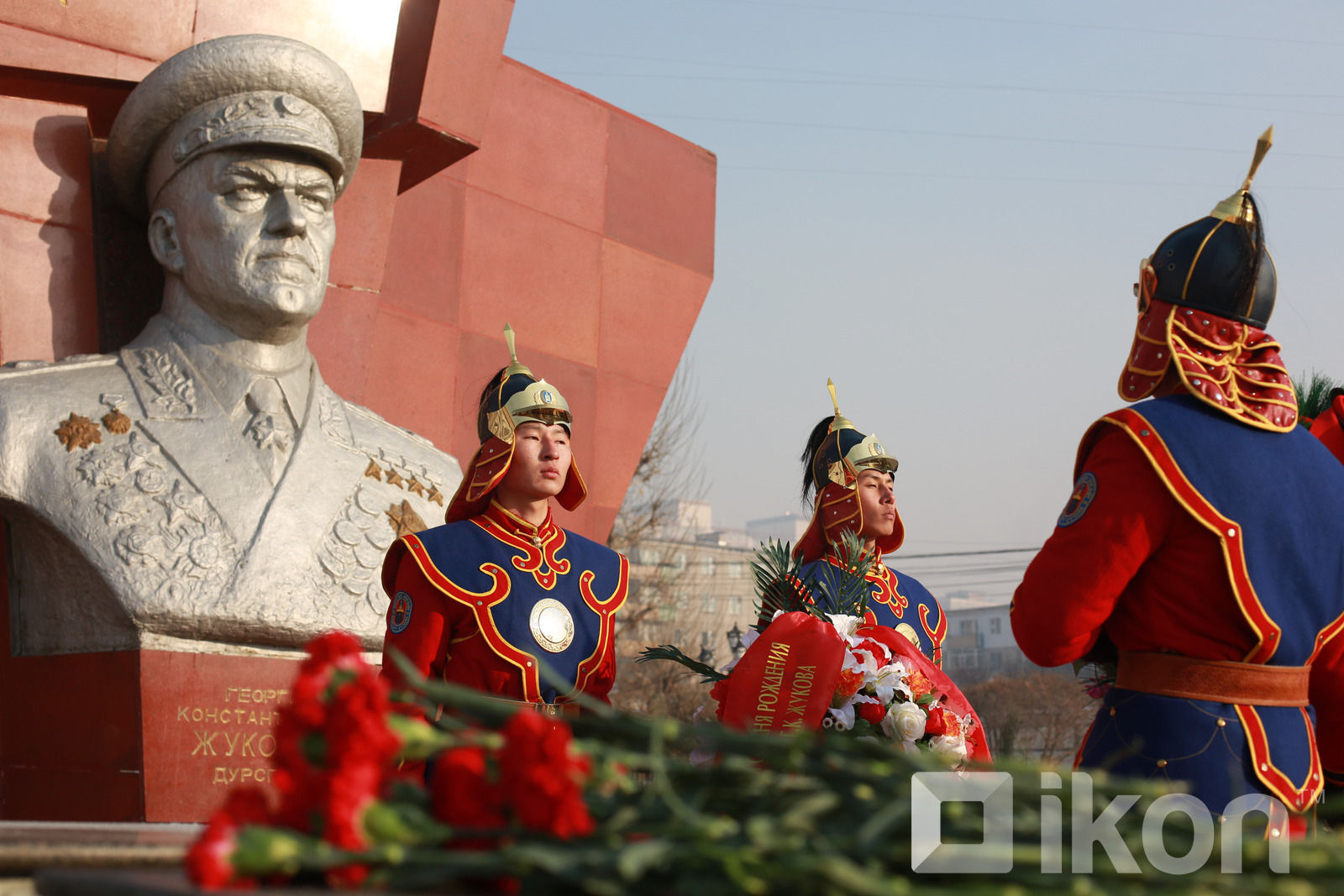 蒙古纪念苏联元帅朱可夫诞辰