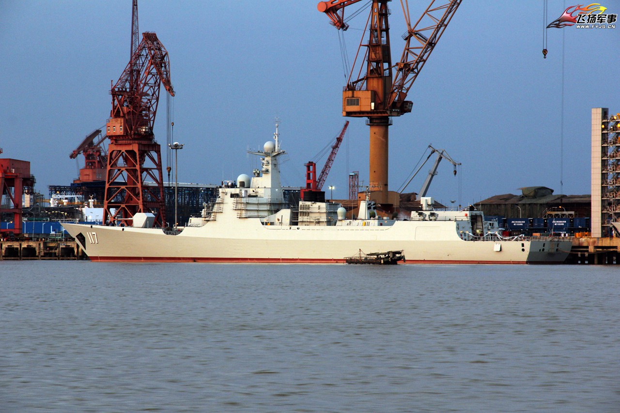 7 新一艘052d已刷号服役可期