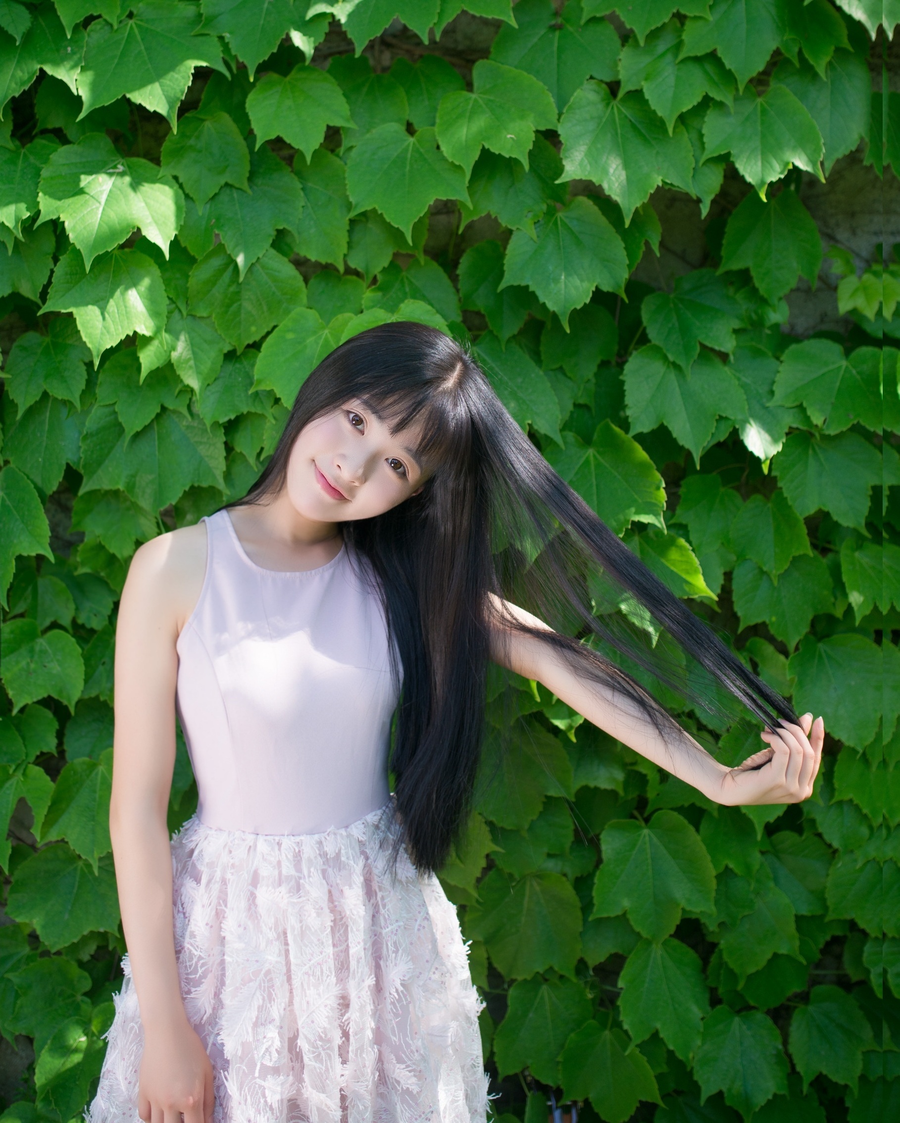 27 农业大学清纯学妹晒照 笑容甜美似"国民初恋"