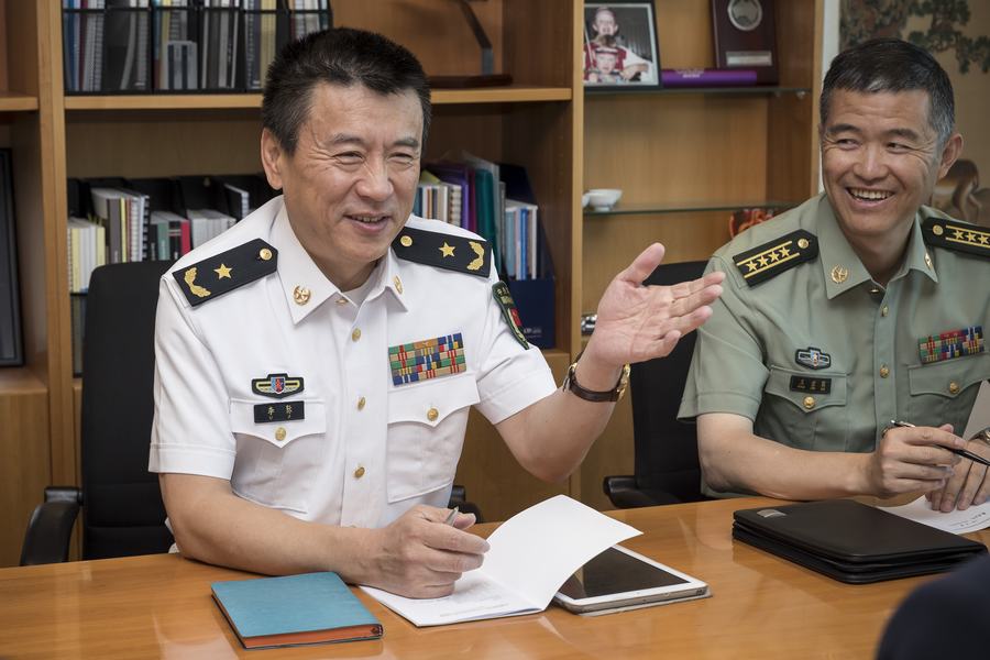 9 解放军少将访问澳大利亚