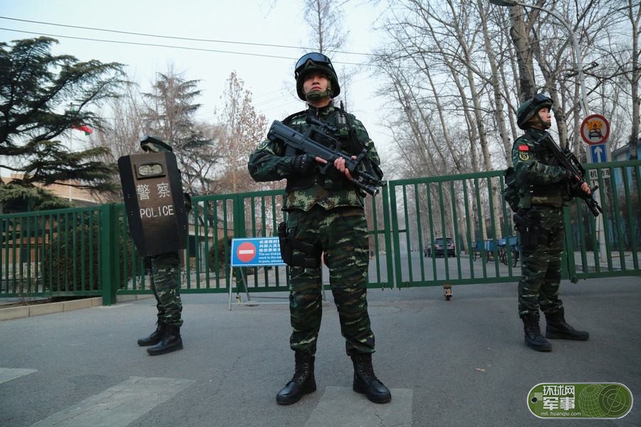 武警实战化反恐演练阵势猛