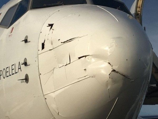 无人机撞上波音737客机 未造成人员伤亡