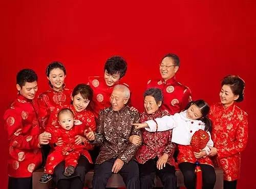 你晒全家福我送福