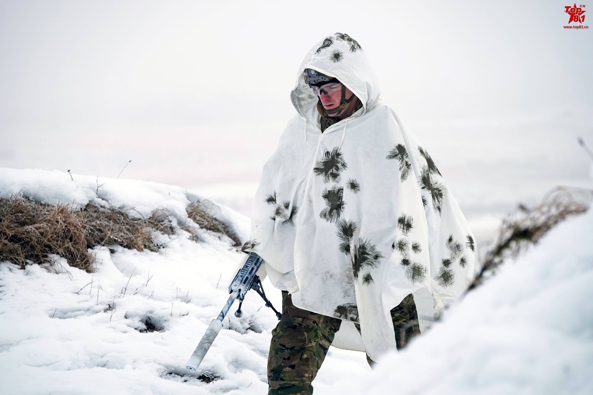 18 美陆军冰天雪地在德国战术演练