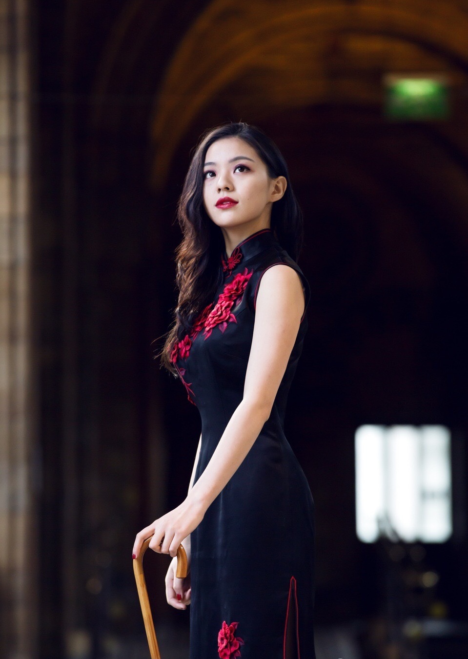 剑桥旗袍女神写真 含蓄内敛东方气质大获好评