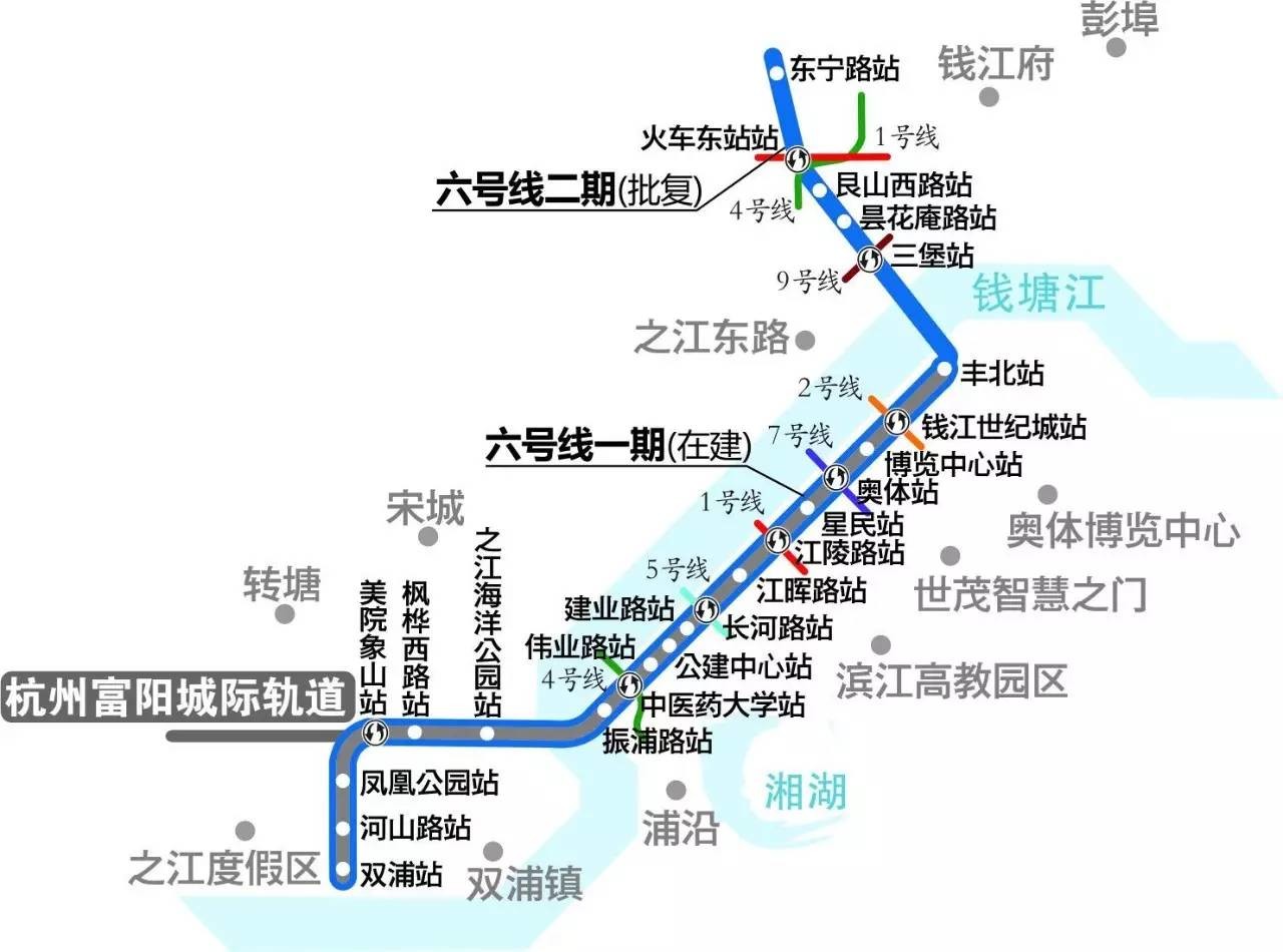 6條地鐵線今年開工亞運會前通車高清站點規劃圖收好啦