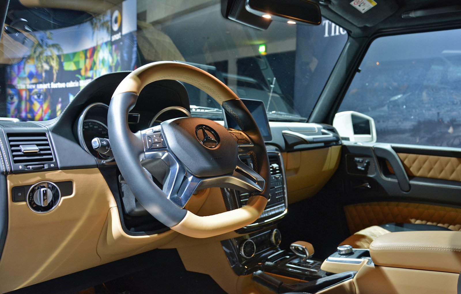 奔驰迈巴赫g650landaulet敞篷日内瓦车展亮相