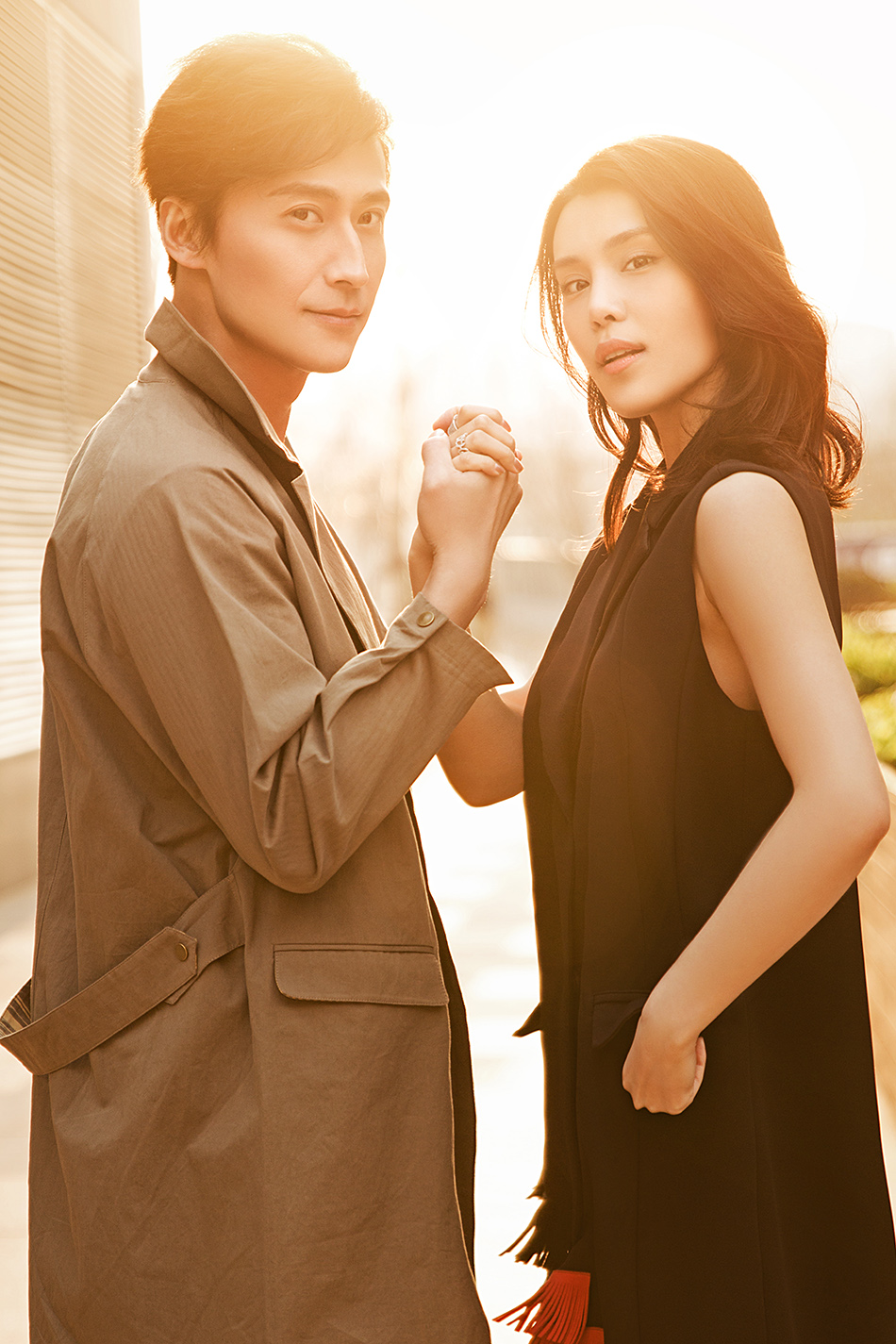 9 韩丹彤刘立cp喜感爆棚 早春写真清爽来袭