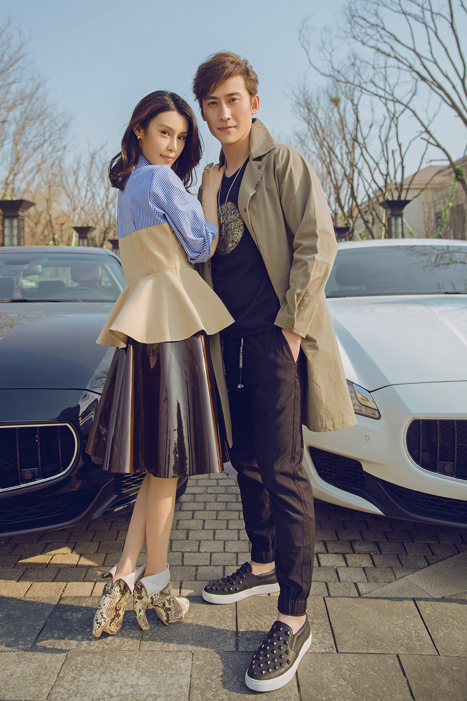 9 韩丹彤刘立cp喜感爆棚 早春写真清爽来袭