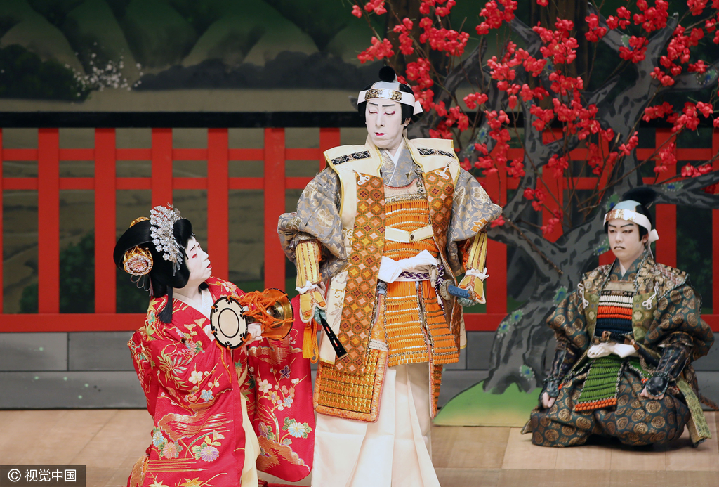 日本松竹大歌舞伎在北京举行公演