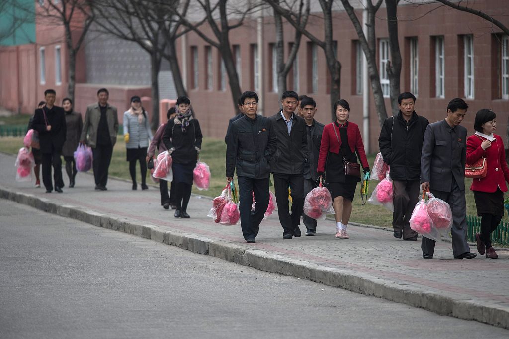 摄影师记录朝鲜首都街头万象