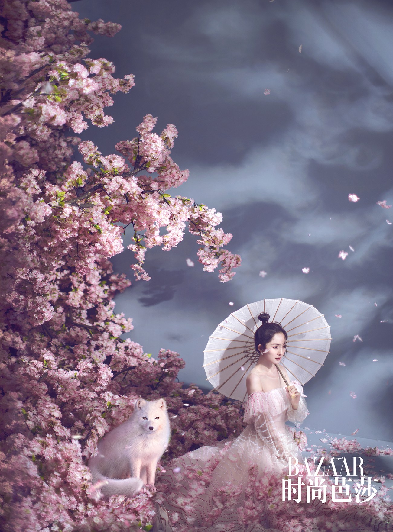 5 杨幂曝古风封面大片 清新灵动获赞唯美惊艳