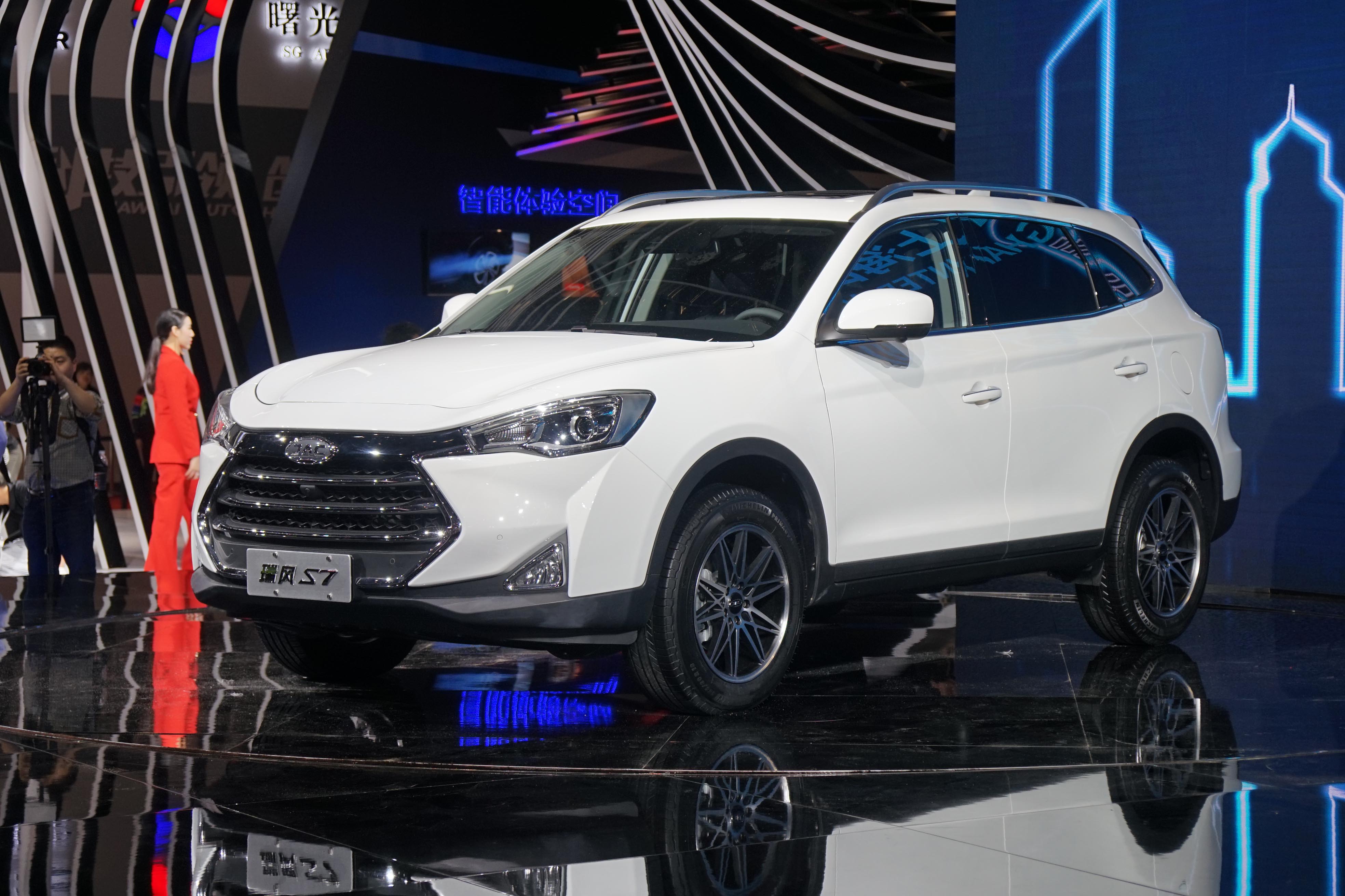 大智慧行江淮瑞风s7刷新紧凑型suv价值标准