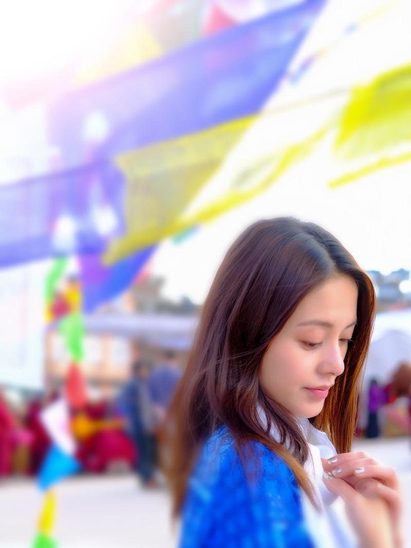 9  王力可尼泊尔最新写真曝光  温婉恬静仙气十足