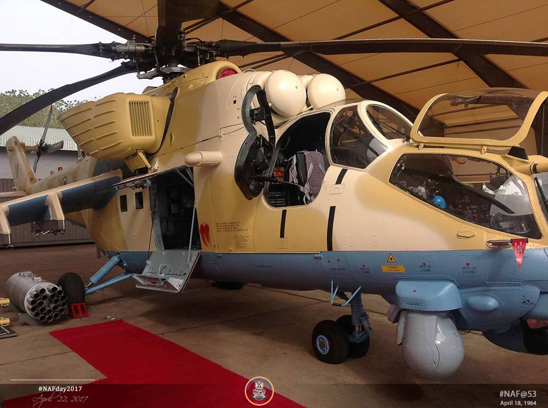 4 尼日利亚也装备这款武装直升机