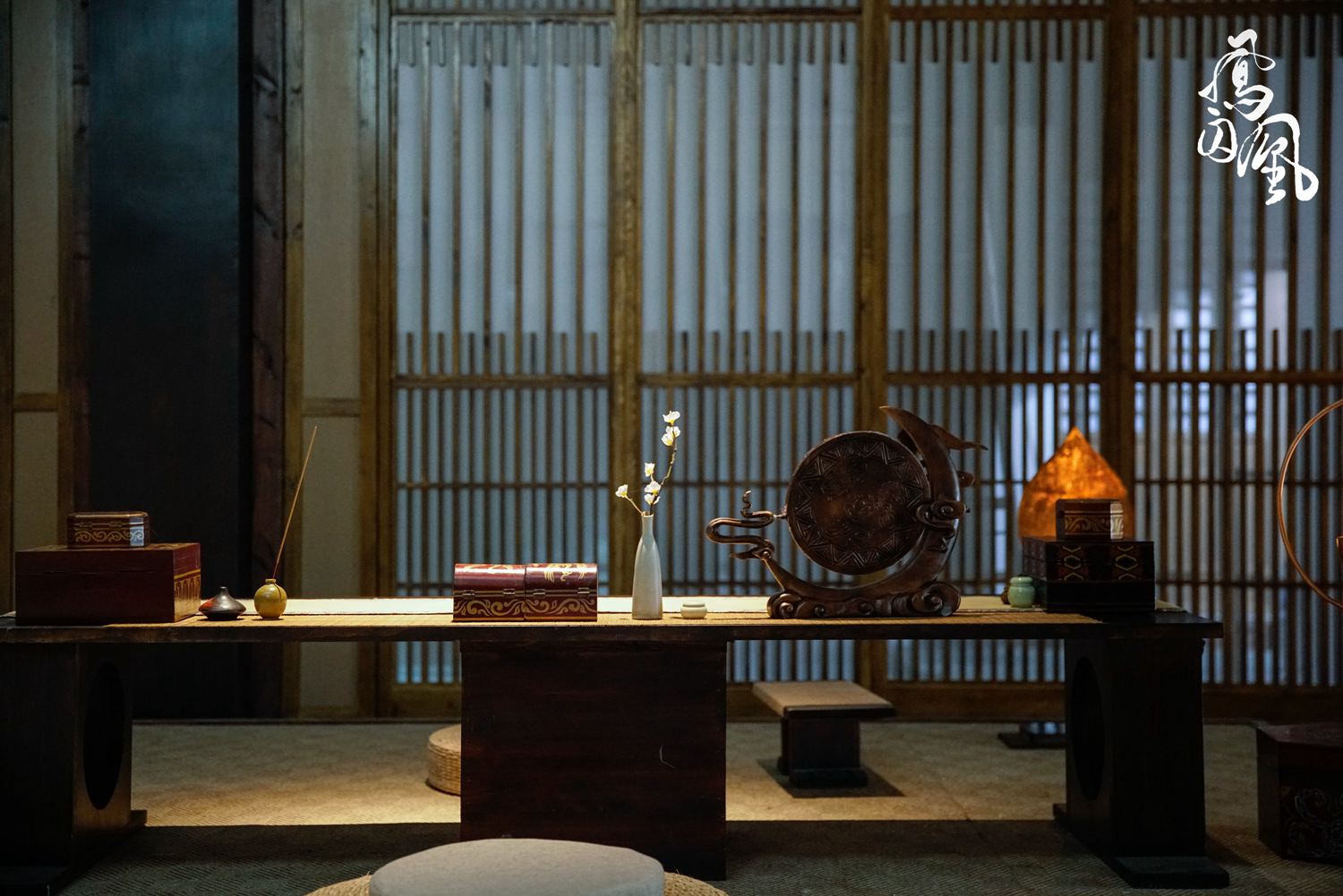 凤囚凰曝场景陈设剧照清雅脱俗