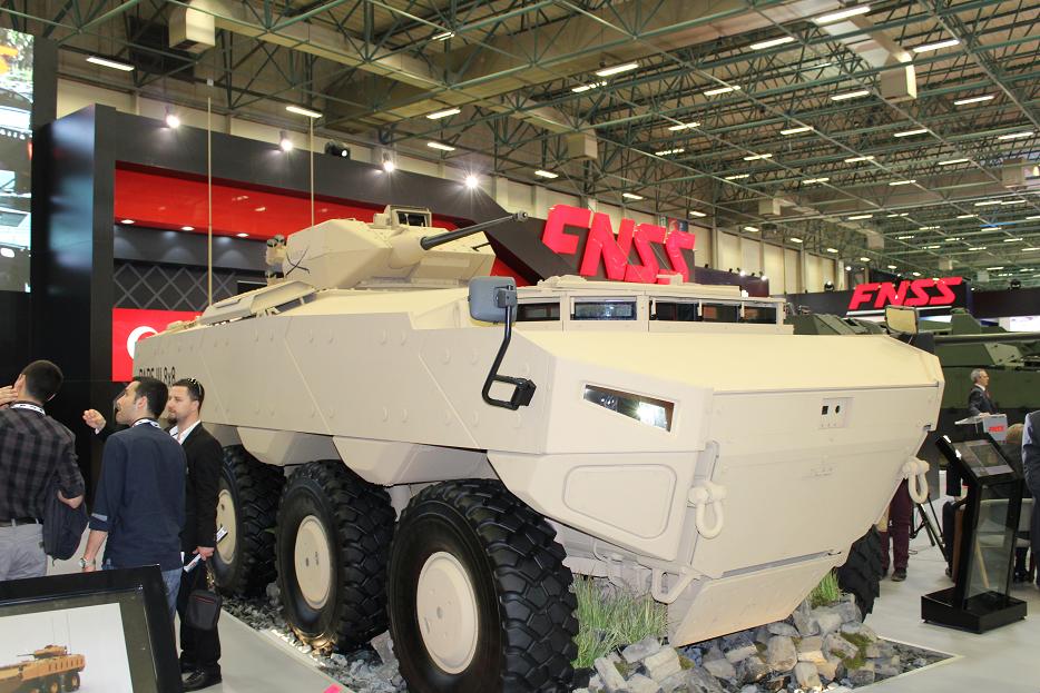 土耳其研发装甲车外形很科幻