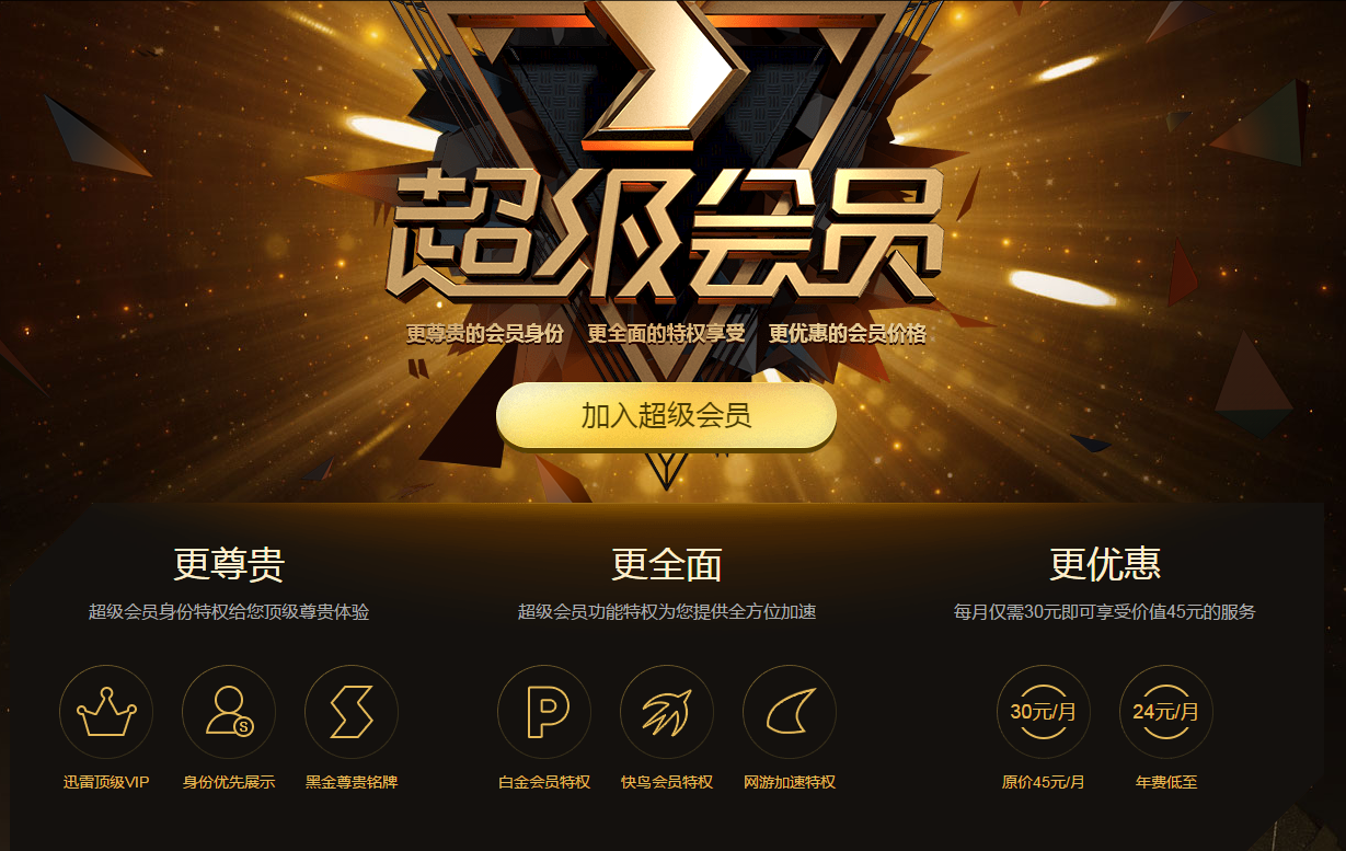 迅雷白金会员和超级会员区别,迅雷白金会员和超级会员哪个好 迅雷白金会员和超级会员区别,迅雷白金会员和超级会员哪个好