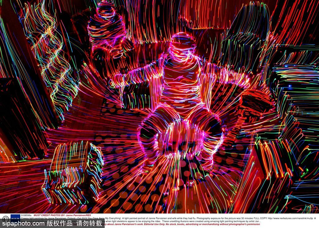 色彩大爆炸冲击视觉神经的彩色世界