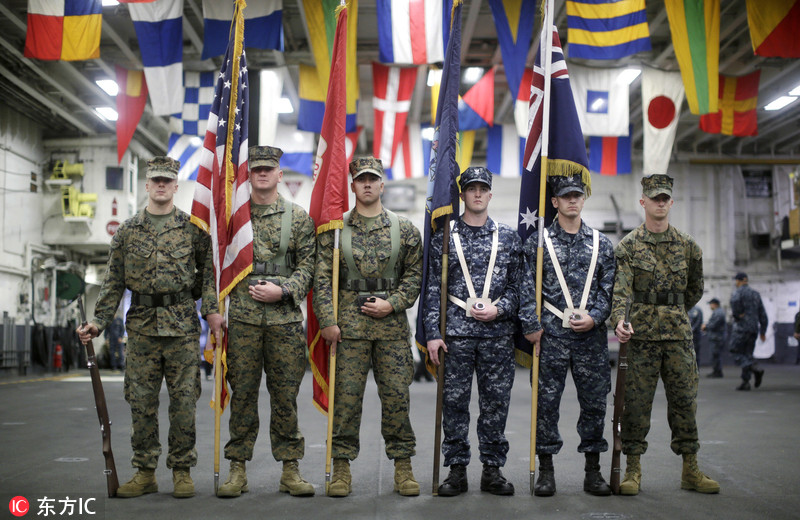美澳联合军演"护身军刀"拉开帷幕 场面激烈