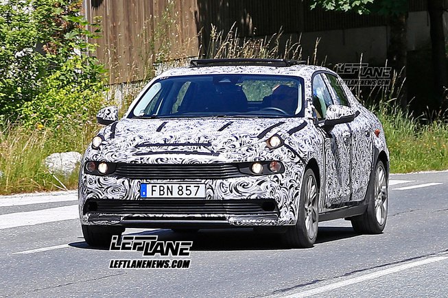 领克03轿车最新谍照曝光 有望明年在华上市