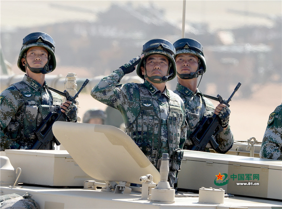 一睹朱日和阅兵将军领队风采