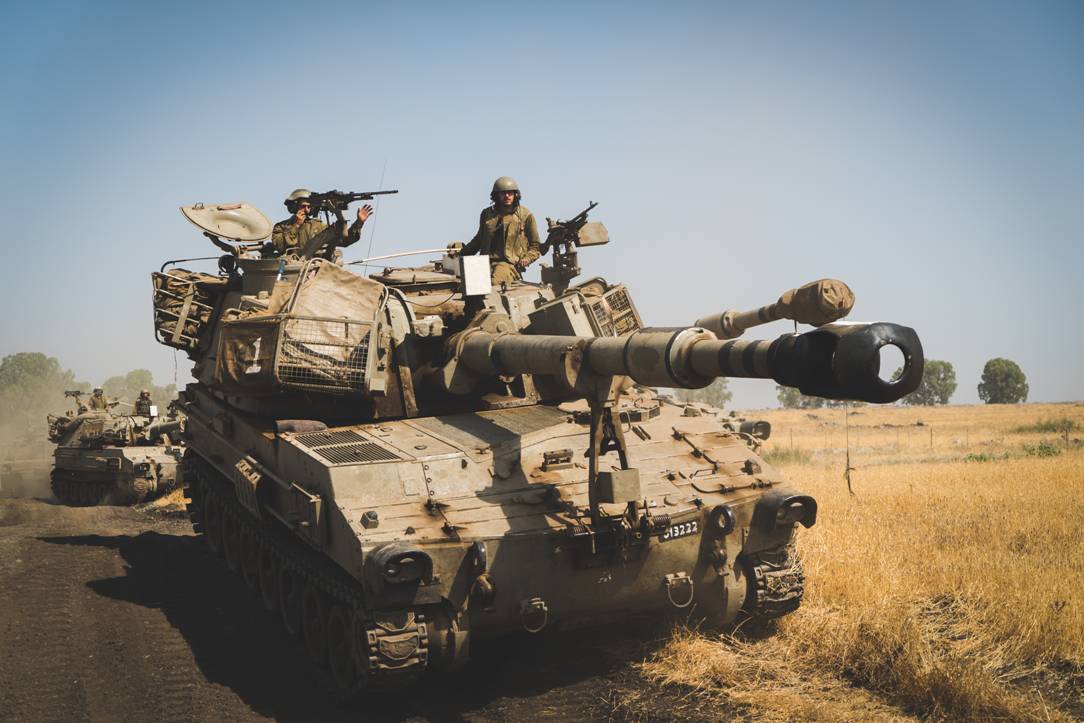 5 以色列炮兵部队演练浓浓大片感