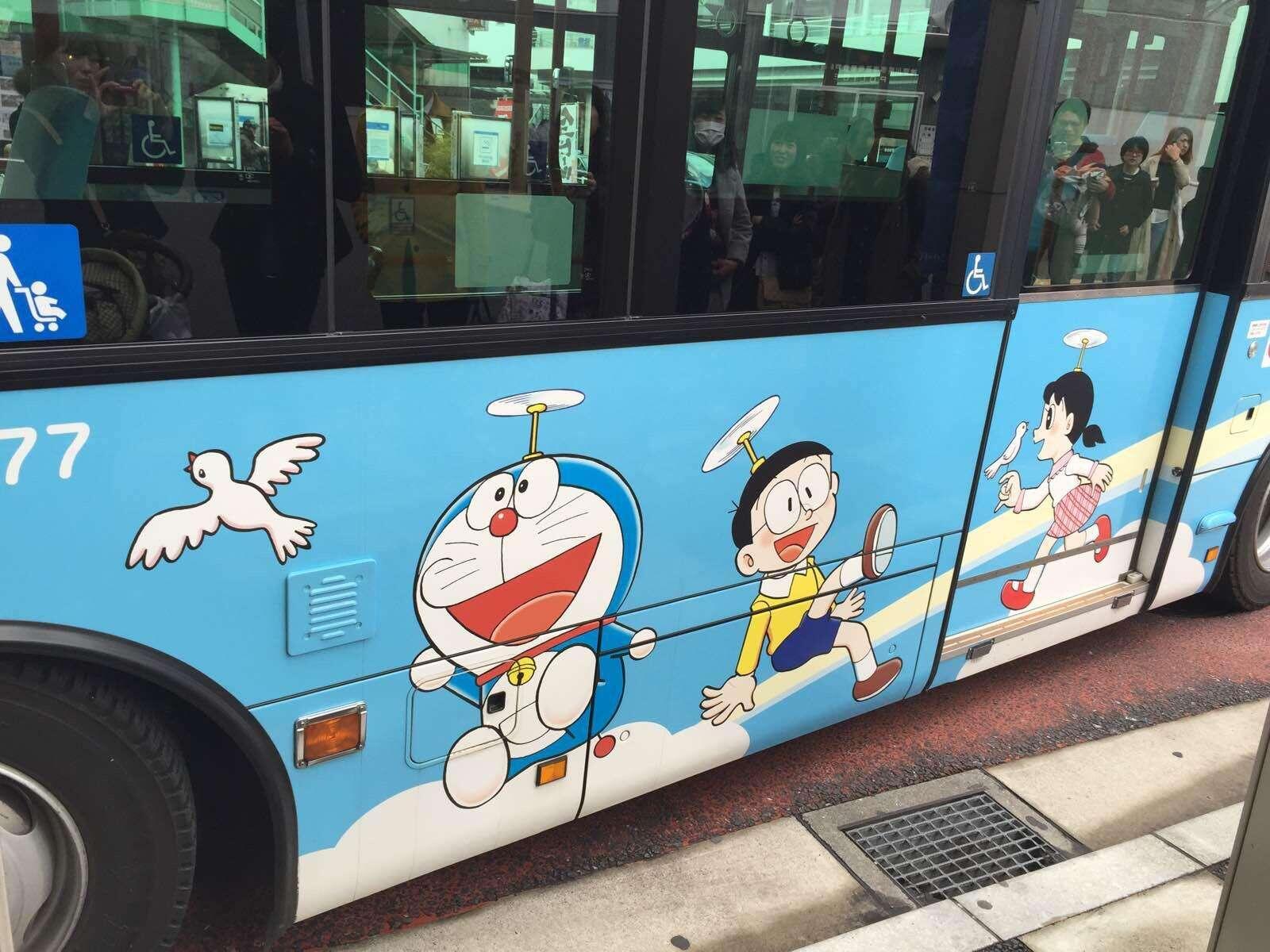 日本高冈市将把万叶线一车站打造为 哆啦a梦车站 图