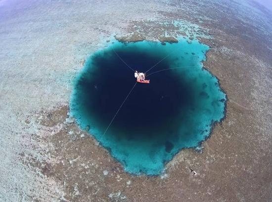 玩深潜的朋友注意了 这里藏着世界最深蓝洞
