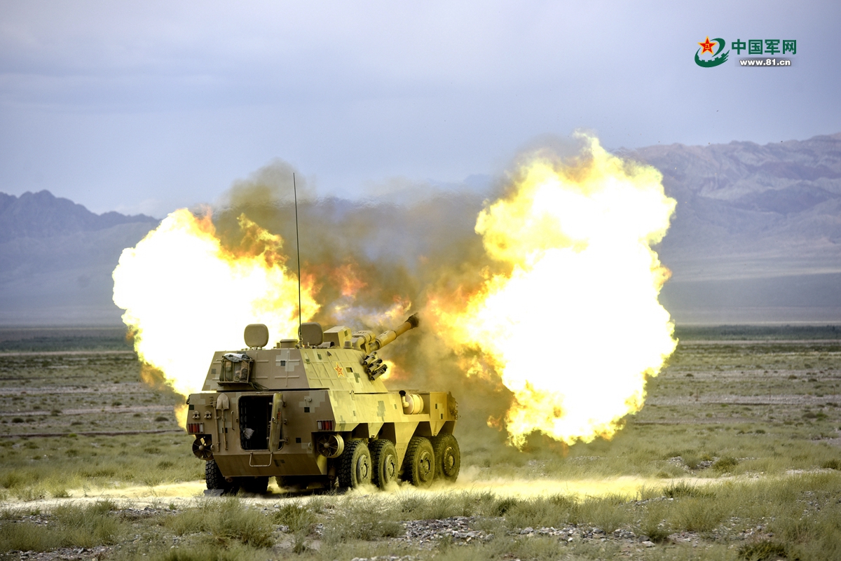 7 炮兵分队远程火力攻击狂轰滥炸