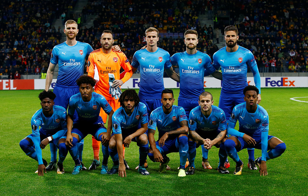 欧联杯小组赛鲍里索夫24阿森纳