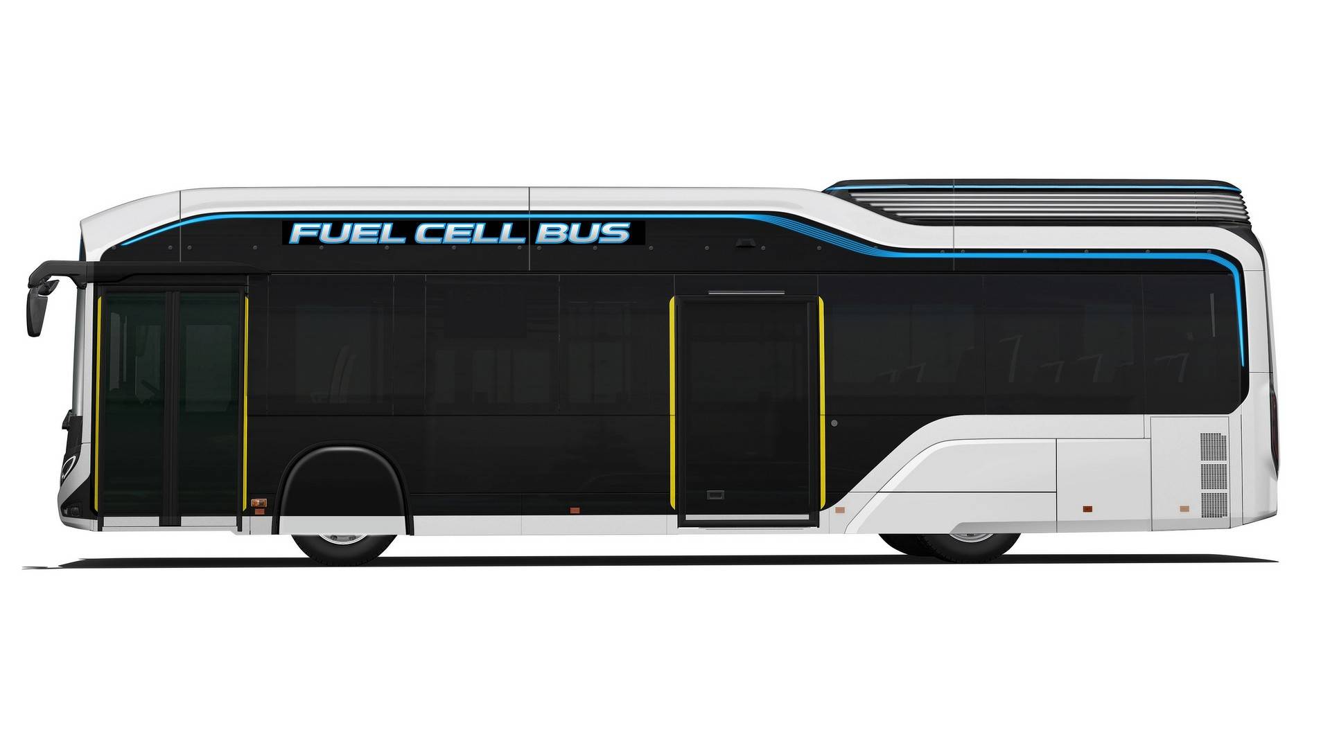 丰田sora燃料电池概念巴士预告图 将亮相东京车展