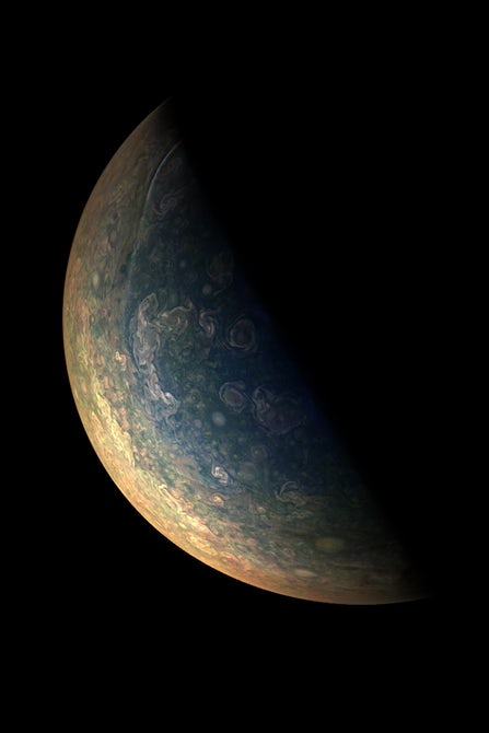 木星漩涡图片