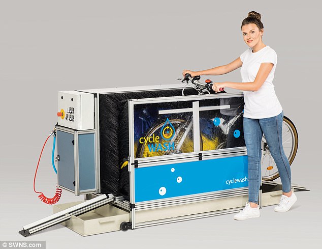 自行车清洗机来啦!费用只要7.5英磅