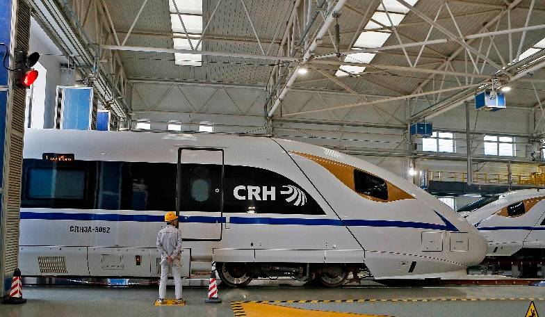 crh3a型動車組即將亮相西成高鐵